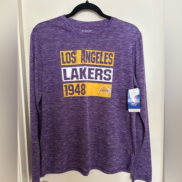 Ladies Lakers Burnout Shirt - Picture 1 of 5